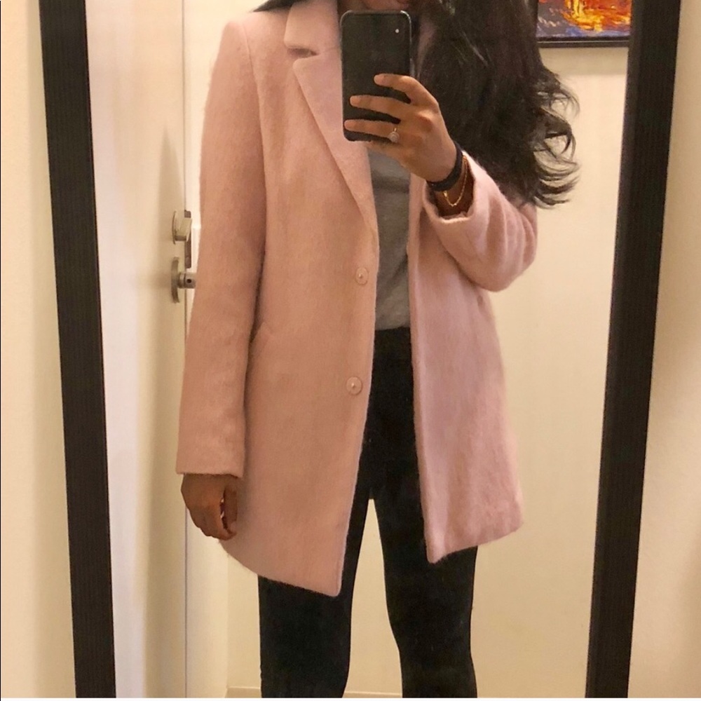 Wool blend pea coat, purchased from boutique in NY